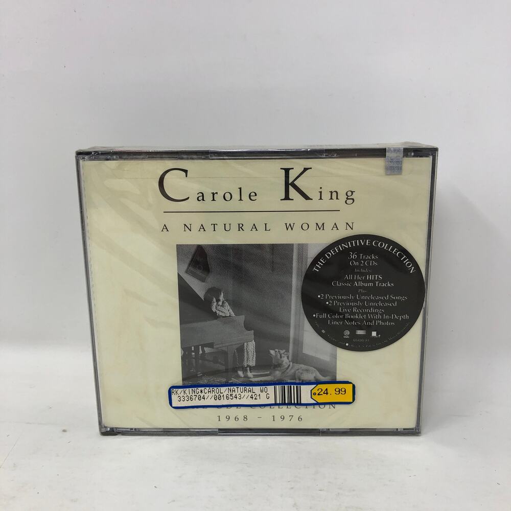Carole King A Natural Woman: The Ode Collection (1968-1976) 2-CD Set New Sealed